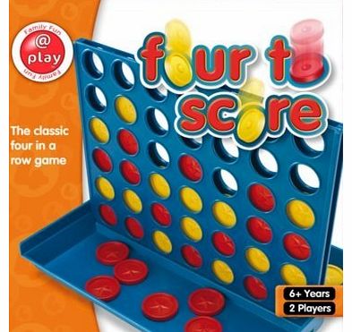 Classic Board Game - Connect four to score