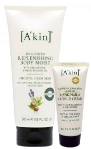 AKIN UNSCENTED REPLENISHING BODY MOIST WITH