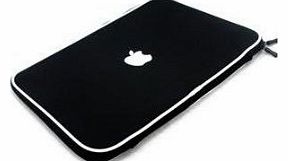 A - Z 13.3`` Inch Apple Macbook Soft Carry Case Sleeve - Black
