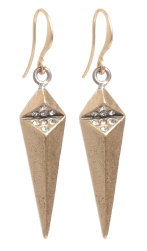 Designer Jewellery - A&C Contemporary Bronze Spike Earrings