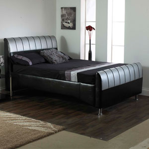 Star Collection Newark 3FT Single Leather Bedstead