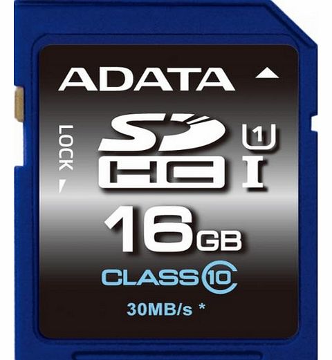 A-Data 16GB A-Data Premier SDHC CL10 UHS-1 Memory Card