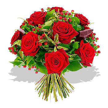 flowers roses. A Dozen Red Roses - flowers