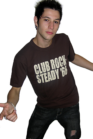 A-Non Club Rock Steady 68 Mens T Shirt A-Non