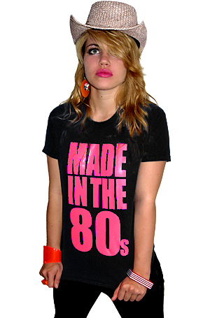Made In The 80s Anon Girls T Shirt
