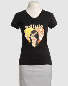 A-STYLE TOPWEAR Short sleeve t-shirts WOMEN on YOOX.COM