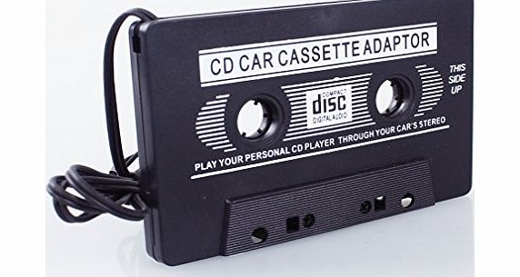 A-szcxtop CAR AUDIO TAPE CASSETTE ADAPTER IPHONE IPOD MP3 CD RADIO NANO 3.5mm JACK AUX