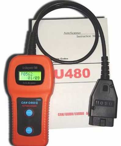 A-szcxtop(TM) U480 OBD2 EOBD CAN BUS Diagnose Diagnostic Code Scanner