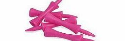 A to Z Sport Pink castle golf tees (75) - VERY PINK (LOW COST SHIPPING)