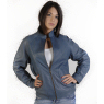 A W Rust BLUE LEATHER JACKET by TORUS `0C`
