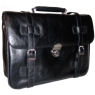 A W Rust CLASSIC LEATHER BRIEFCASE and#39;5462and39;
