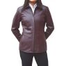 A W Rust LADIES FITTED LEATHER JACKET and#39;269and39;