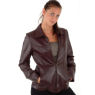 LADIES LEATHER JACKET WITH ZIP and#39;65Gand39;