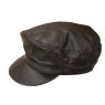 LEATHER HAT / CAP and#39;FLAT HAT 2and39;