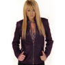 LEATHER JACKET LADIES STANDING COLLAR and#39;20Aand39;