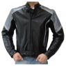 A W Rust LEATHER MOTORCYCLE JACKET and#39;RACE228and39;