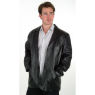 A W Rust MENS LEATHER BLAZER and#39;40Iand39;