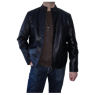A W Rust MENS LEATHER JACKET and#39;RAIDER 045and39;