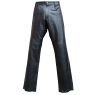 A W Rust MENS LEATHER TROUSERS `AN-CUT COMFORT`