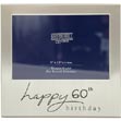 Happy 60th Birthday Photo Frame