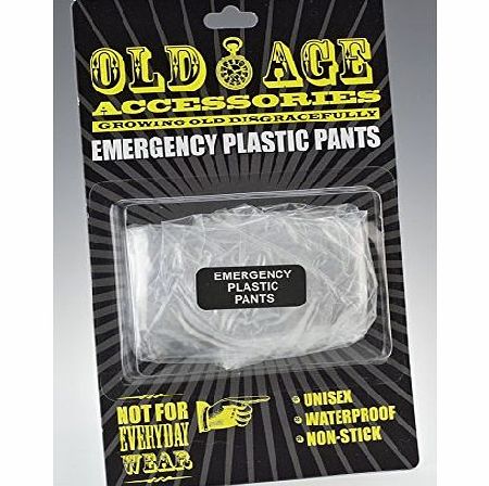 Old Age Emergency Plastic Pants