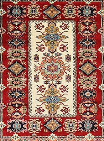 A2ZRUG PERSIAN RUG ABAN RED 150X100 CM 4.9X3.3 FT TRADITIONAL CARPET ORIENTAL RUG
