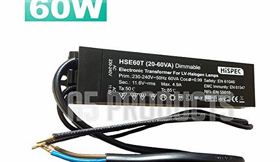 A5 Products 60W Electronic Transformer for Low Voltage Lighting
