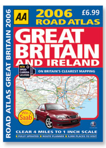 AA 2007 Great Britain Road Atlas with Speed
