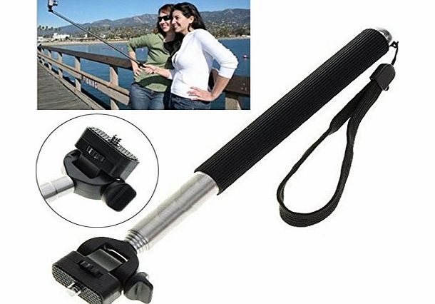 Original Selfie PRO - Traveller Monopod for Compact Digital Cameras - Works with Apple iPhone 6, 6 Plus, 5, 5s, 5c, 4s, 4 / iPod, Samsung S3, S4, S5 / Note 2, 3, 4 / HTC / Sony / Nokia - Works with So