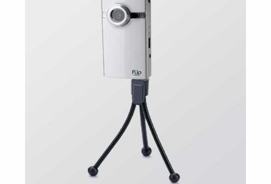 Pocket Tripod for Compact Cameras, Camcorders, Bridge Cameras and DSLR - For All Flip models - Flexible Mini Tripod - AAA Products