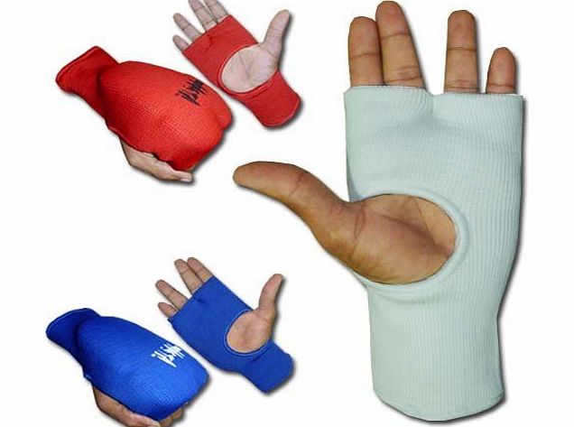 Aasta Karate , MMA Elasitcated Mitt (Small, Blue)
