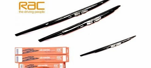 AB Ford KA Front amp; Rear Wiper Blades (RAC) 1996-2008 (191716)