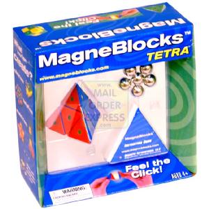 AB Gee Magneblocks Tetra Red Blue