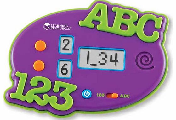 ABC and 123 Electronic Flash Card