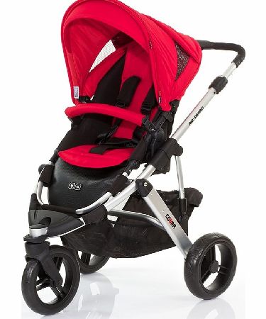 ABC Design Cobra Silver Frame Cranberry