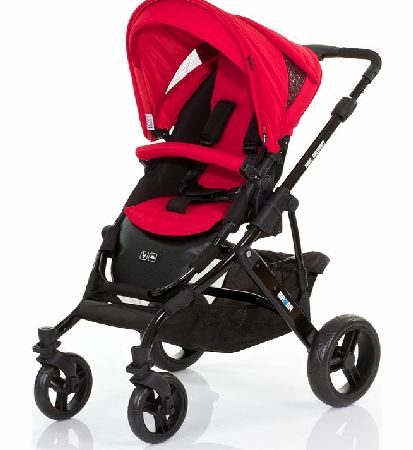 ABC Design Mamba Black Frame Cranberry