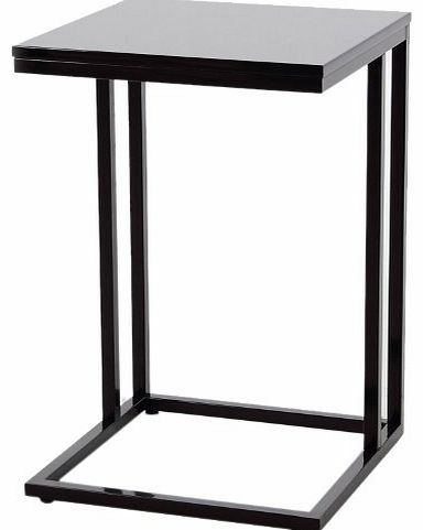 ABC home  Scandinavian Style Lamp Table, Black
