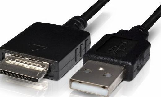 ABC Products USB Cable Lead Charging Charger WMC-NW20MU for Sony Walkman MP3 Player NWZ-A816, NWZ-A818, NWZ-A828, NW-A916, NW-A918, NW-A919, NWZ-610F etc