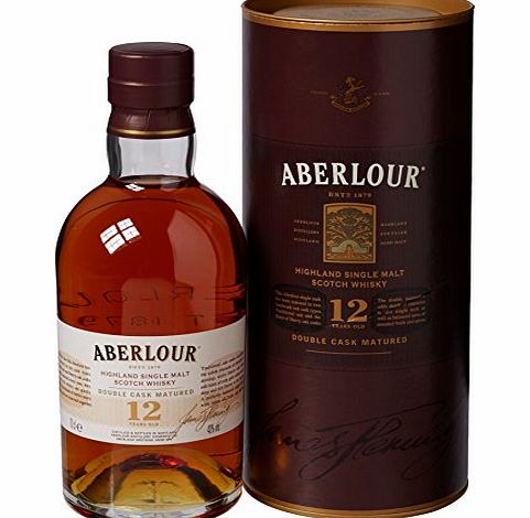 Aberlour 12 Year Old Double Cask Matured Single Scotch Malt Whisky 70 cl