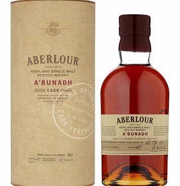 Fine  Rare: Aberlour Abunadh Speyside Single