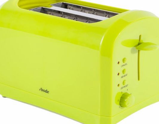 Abode G2SCPT3002G 2-slice Toaster Green