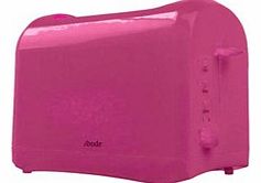 Abode G2SCPT3002P 2-slice Toaster Pink