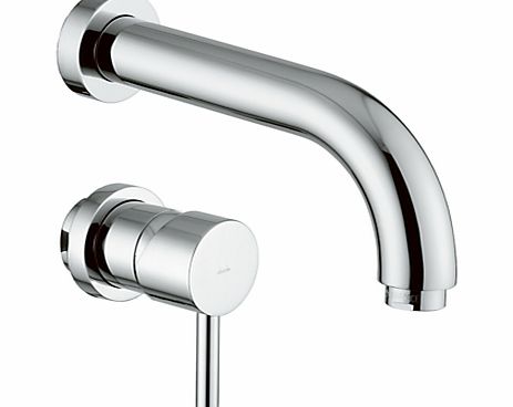 Abode Harmonie 2 Piece Wall Mounted Basin Filler
