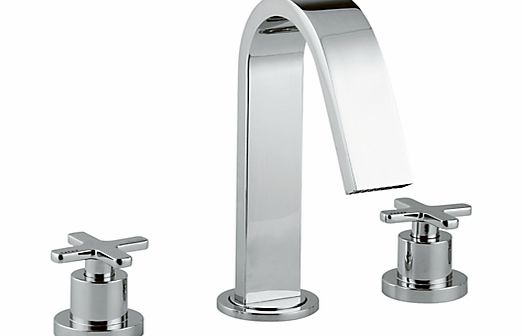 Abode Serenitie Three Piece Deck Mounted Bath