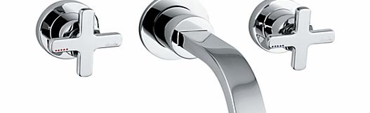 Abode Serenitie Three Piece Wall Mounted Basin