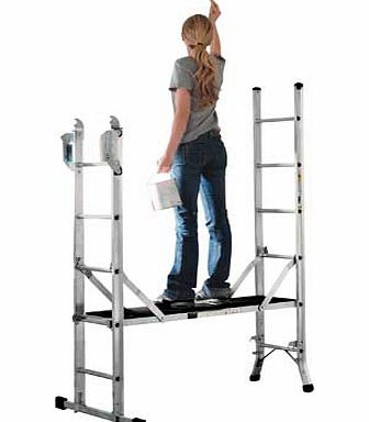 Abru 5 Way Combination Ladder and Platform