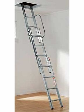 Abru Domestic Aluminium 3 Section Loft Ladder