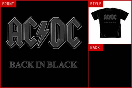 AC/DC (Back in Black) T-shirt