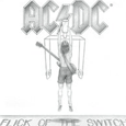 AC/DC Flick of the switch Button Badges