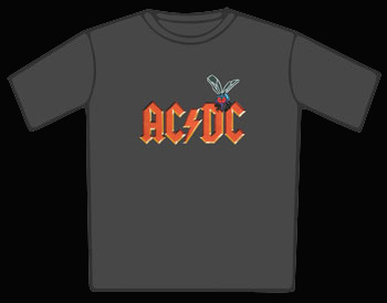 AC/DC Fly Logo T-Shirt